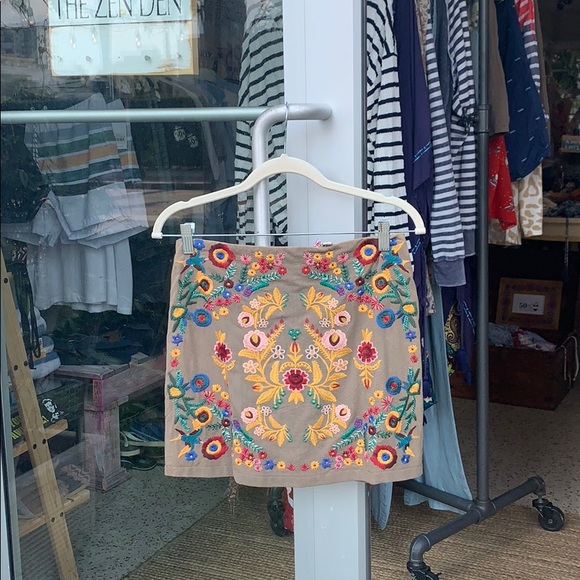 UmGee Embroidered Mini Skirt - Picture 2 of 4